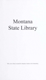 Montana employment and labor force 2001 V. 31, NO. 4_cover