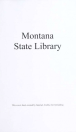 Montana employment and labor force 1998 V. 28, NO. 4_cover