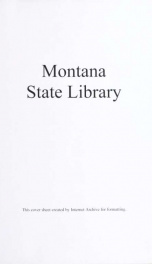 Montana employment and labor force 1998 V. 28, NO. 3_cover
