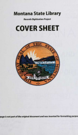 Montana employment and labor force 1987 4TH QTR_cover