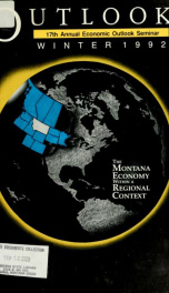 The Montana economy within a regional context 1992_cover