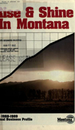 Rise & shine in Montana 1988-89_cover