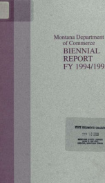 Biennial progress report 1994-95_cover
