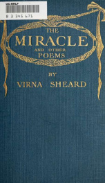 The miracle, and other poems_cover