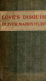 Love's disguises : a book of little plays (being four of a sequence and one other_cover