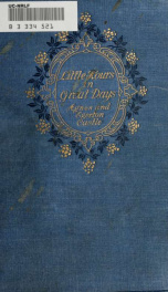 Little hours in great days_cover