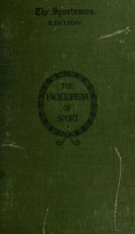 The Encyclopædia of sport & games 3_cover