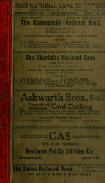 Charlotte, North Carolina city directory [serial] 1920_cover