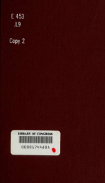 The commander-in-chief; a defence upon legal grounds of the proclamation of emancipation; and an answer to ex-Judge Curtis' pamphlet, entitled "Executive power."_cover