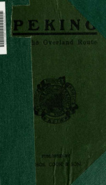 Peking and the overland route_cover