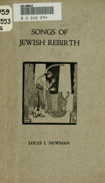 Songs of Jewish rebirth_cover