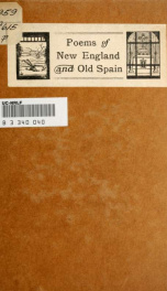 Poems of New England and old Spain_cover