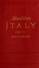 Italy from the Alps to Naples; handbook for travellers_cover