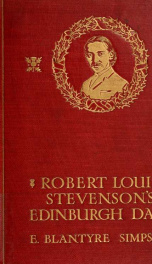 Robert Louis Stevenson's Edinburgh days_cover