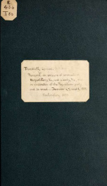 Remarks of Hon. Lyman Trumbull, of Illinois, on seizure of arsenals at Harper's Ferry, Va., and Liberty, Mo., and in vindication of the Republican party and its creed, in response to Senators Chesnut, Yulee, Saulsbury, Clay and Pugh_cover