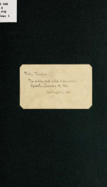 The crisis, and what it demands! Speech of Hon. T. Polk, of Missouri, delivered in the Senate of the United States, January 14, 1861_cover