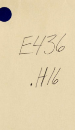 Remarks of John P. Hale, of New Hampshire, on the increase of the army. In the United States Senate, January 26 and 28, and February 2, 1858_cover