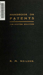 Handbook on patents for Scottish solicitors_cover