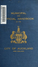 Municipal and official handbook of the City of Auckland, New Zealand_cover