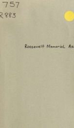 Roosevelt memorial association_cover