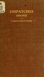 Dispatches, 1919-1921 2_cover