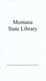 Agricultural land taxation in Montana : a report to the 49th Legislature 1984_cover