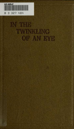"In the twinkling of an eye,"_cover