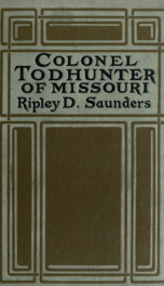 Colonel Todhunter of Missouri_cover