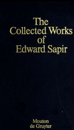 The collected works of Edward Sapir 5_cover