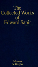 The collected works of Edward Sapir 1_cover