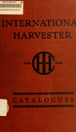 Flying Dutchman engine gang plows : a complete line adapted to any soil and condition of tractor plowing : made by Moline Plow Company, Moline Illinois, sold by International Harvester Co. of America, Incorporated, Chicago, Illinois, U.S.A_cover