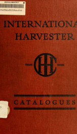 P&O traction engine plows : sold by International Harvester Company of America_cover