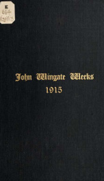 Senator John Wingate Weeks_cover