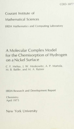 A molecular complex model for the chemisorption of hydrogen on a nickel surface_cover