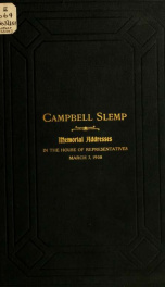 Campbell Slemp (late a representative from Virginia)_cover