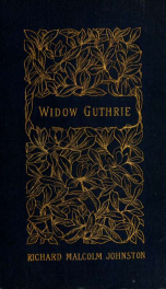 Widow Guthrie : a novel_cover