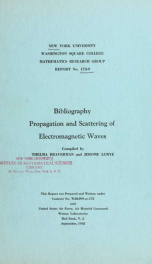 Bibliography: propagation and scattering of electromagnetic waves, comp_cover