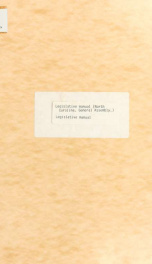 Legislative manual [serial] 1987b_cover