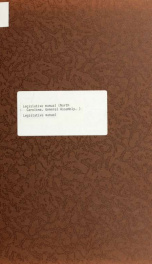 Legislative manual [serial] 1981_cover