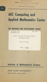 Basic notions of relativistic hydromagnetics_cover