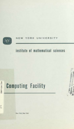 The NYU library of subroutines_cover