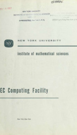 Comparison of Univac with IBM 701_cover