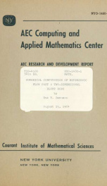 Numerical computation of hypersonic flow past a two-dimensional blunt body_cover