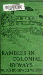 Rambles in colonial byways 2_cover
