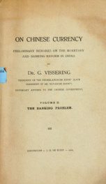 On Chinese currency, preliminary remarks about the monetary reform in China 2_cover