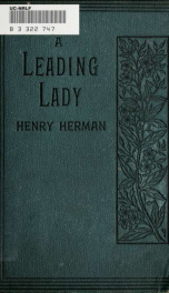 A leading lady : a story of the stage_cover