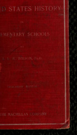 United States history in elementary schools_cover