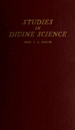 Studies in divine science_cover