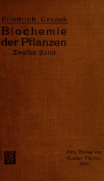 Biochemie der pflanzen_cover