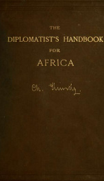 The diplomatist's handbook for Africa_cover
